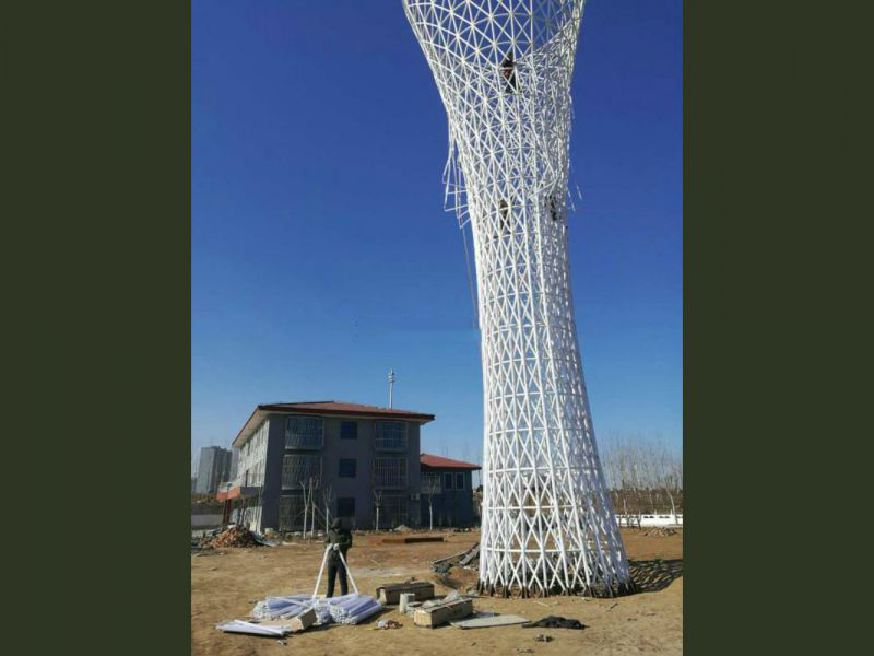 广场不锈钢发光雕塑 广场不锈钢发光雕塑