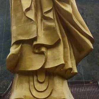 观音菩萨大型风水锻铜雕像厂家-河北中领