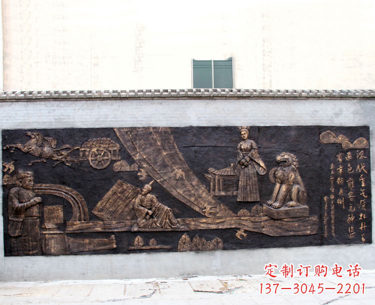 牡丹色玻璃钢园林墙壁装饰壁画 牡丹色玻璃钢园林墙壁装饰壁画