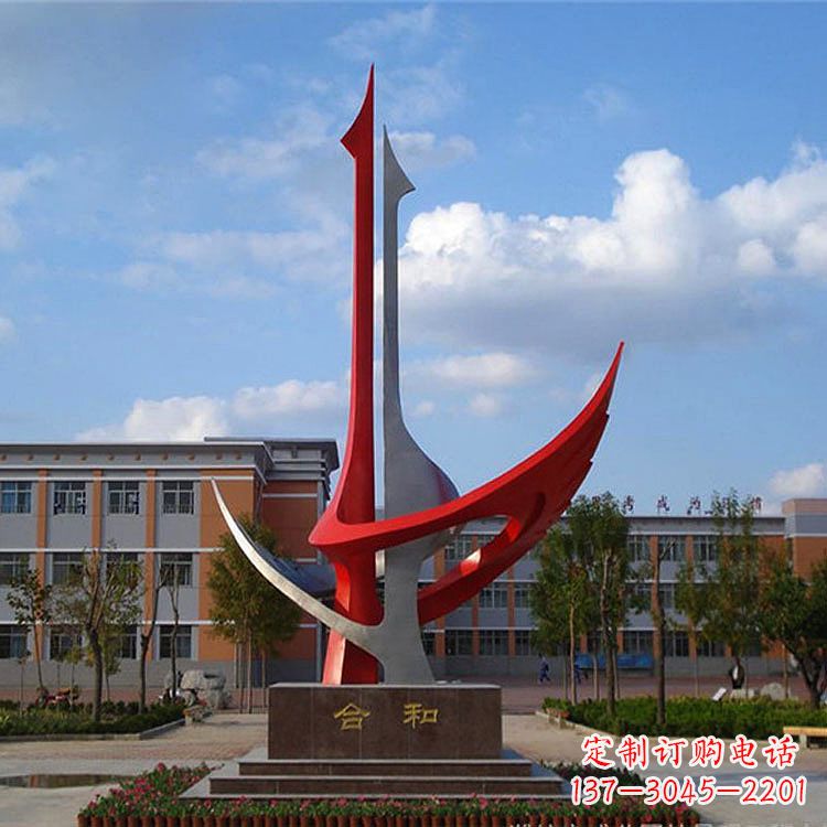 仙鹤合和雕塑 仙鹤合和雕塑