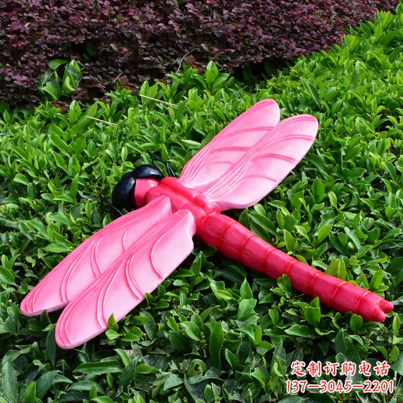 A款红色仿真蜻蜓