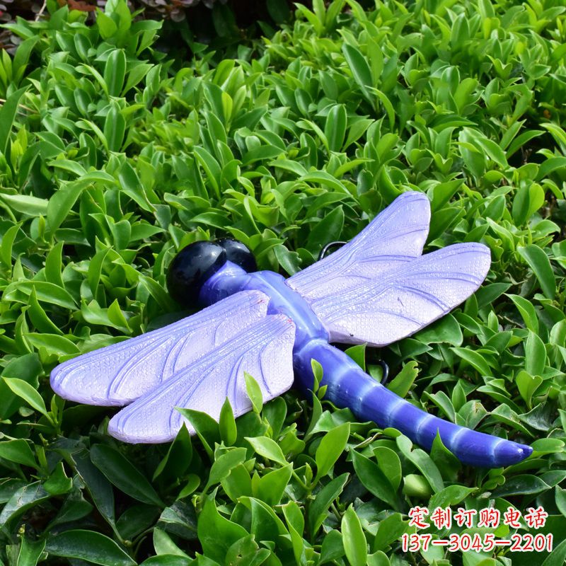 A款浅紫色仿真蜻蜓