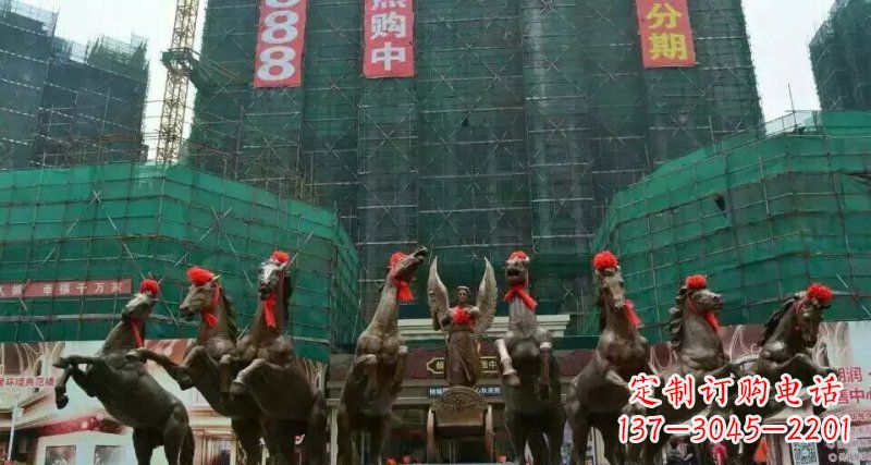 阿波罗浪漫马群铜雕 阿波罗浪漫马群铜雕