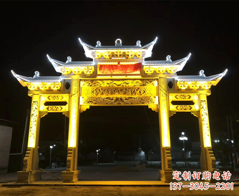 古典牌坊——精致石雕收藏精品 古典牌坊——精致石雕收藏精品