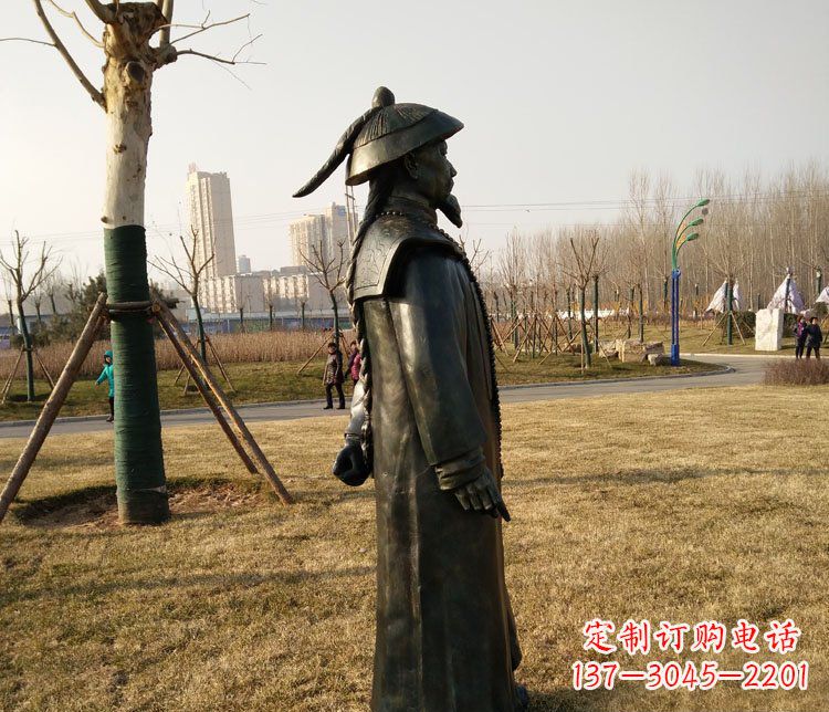林则徐纪念铜雕传承爱国精神 林则徐纪念铜雕传承爱国精神