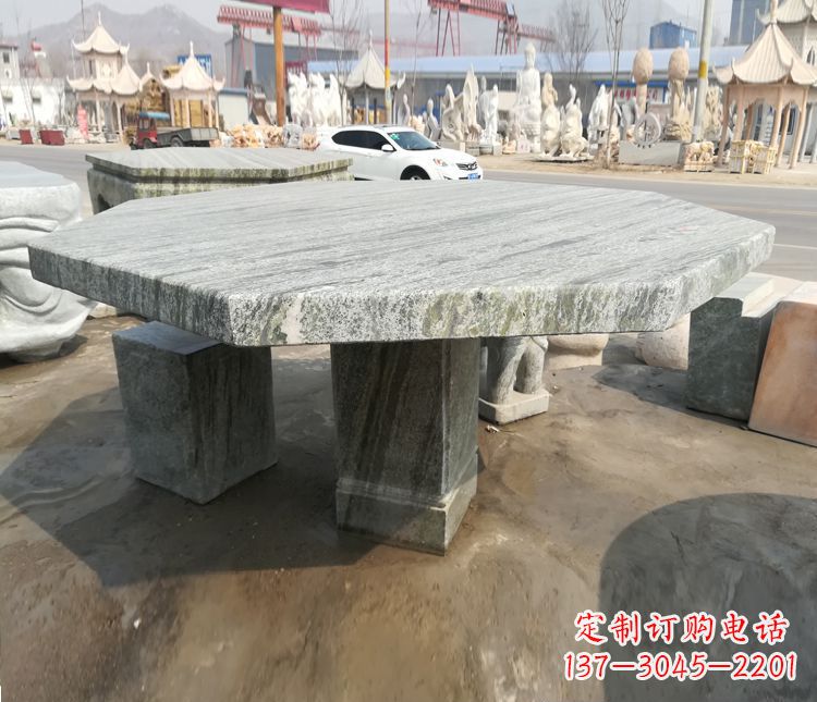 八角桌凳别墅石雕