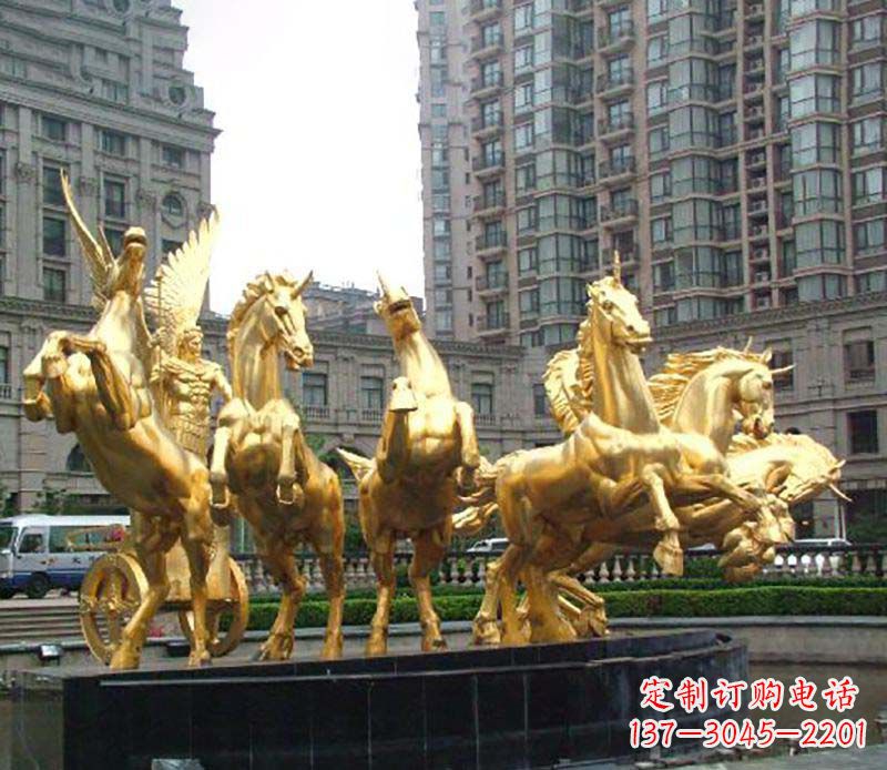 阿波罗雕塑 - 马群/阿波罗/铜雕 阿波罗雕塑 - 马群/阿波罗/铜雕