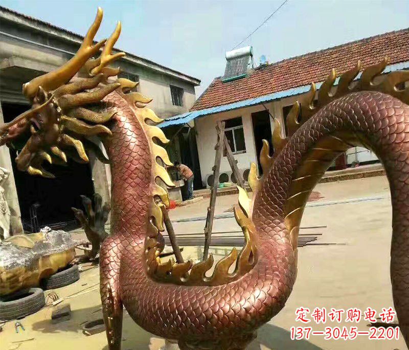 古典精致巨龙铜雕 古典精致巨龙铜雕
