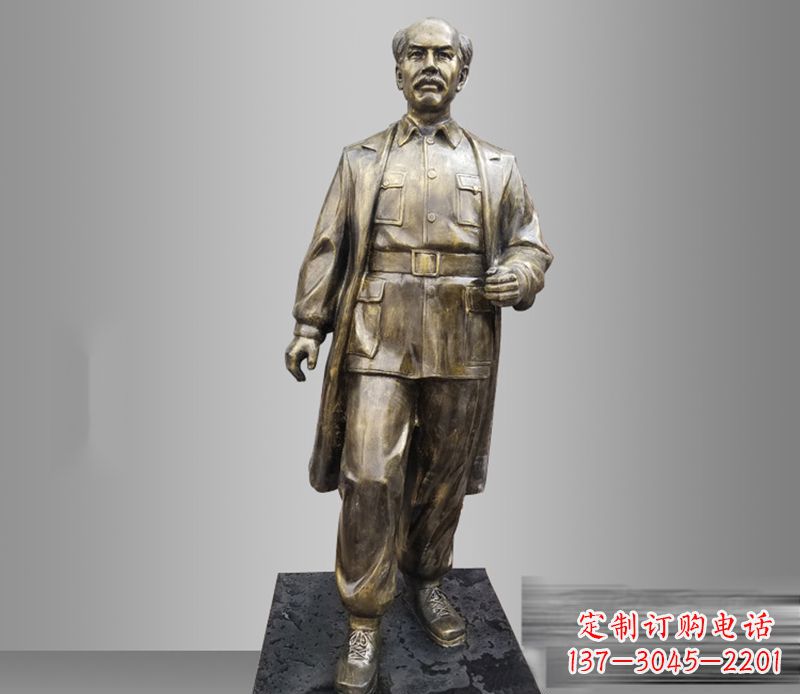 白求恩铜雕
