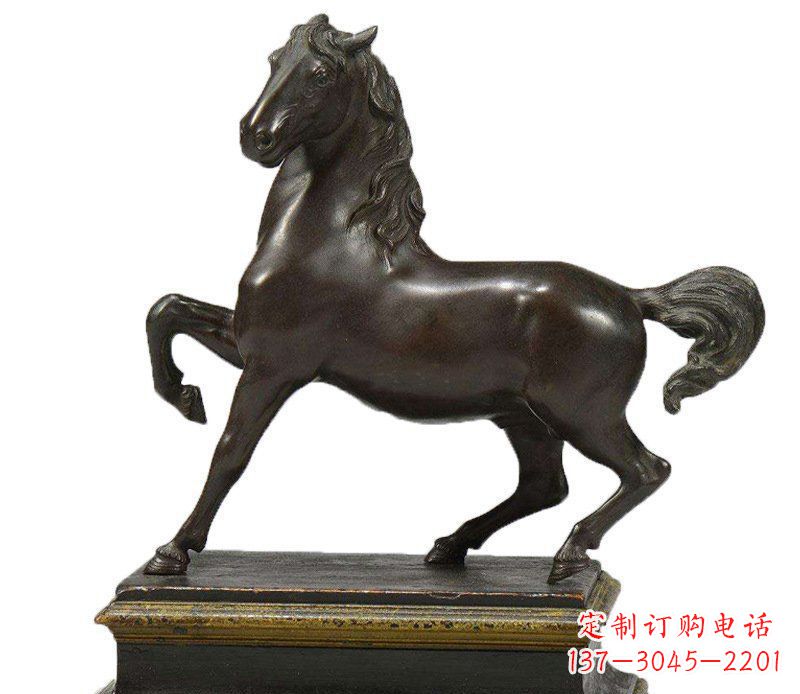 办公招财马动物铜雕塑