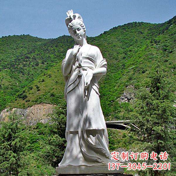褒姒汉白玉美女雕像 褒姒汉白玉美女雕像
