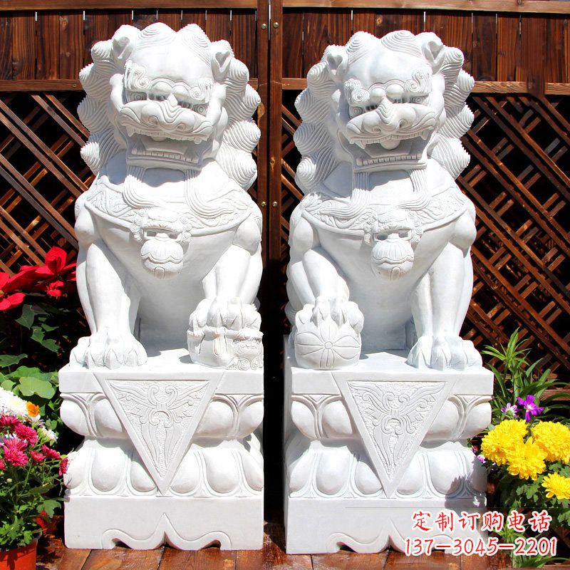 北京铸铜狮子雕塑定制
