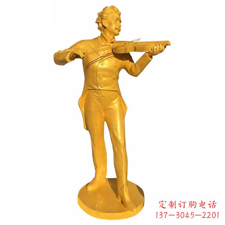 贝多芬铜像雕塑