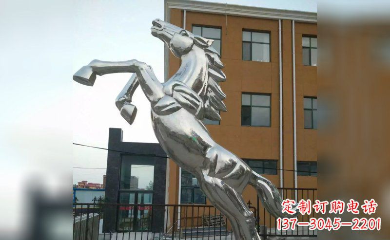 奔马不-锈-钢-雕-塑-
