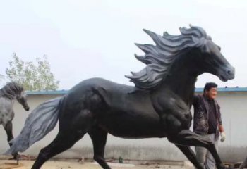 “马赛克”——极致精准的马雕塑