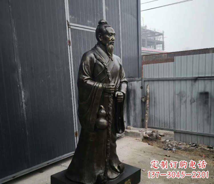 扁鹊名医铜雕摆件 扁鹊名医铜雕摆件
