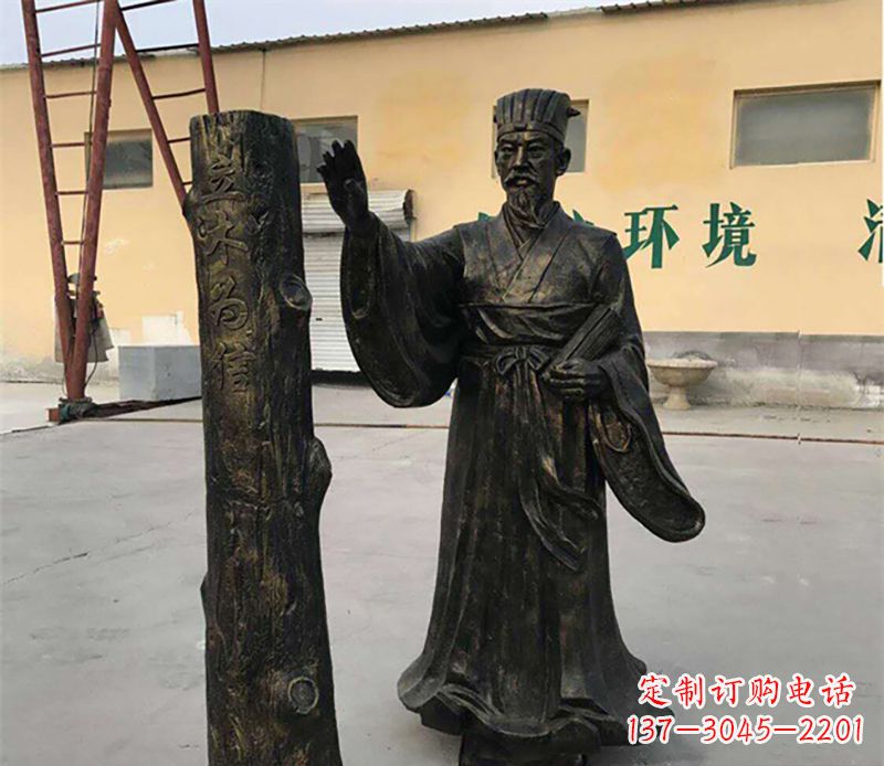 扁鹊铜雕