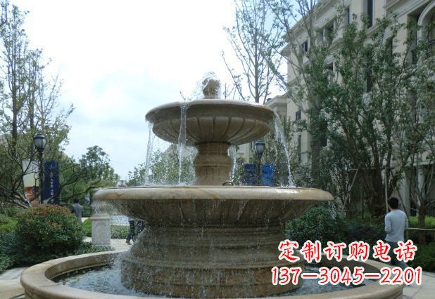 别墅景观大型喷泉石雕 (3)