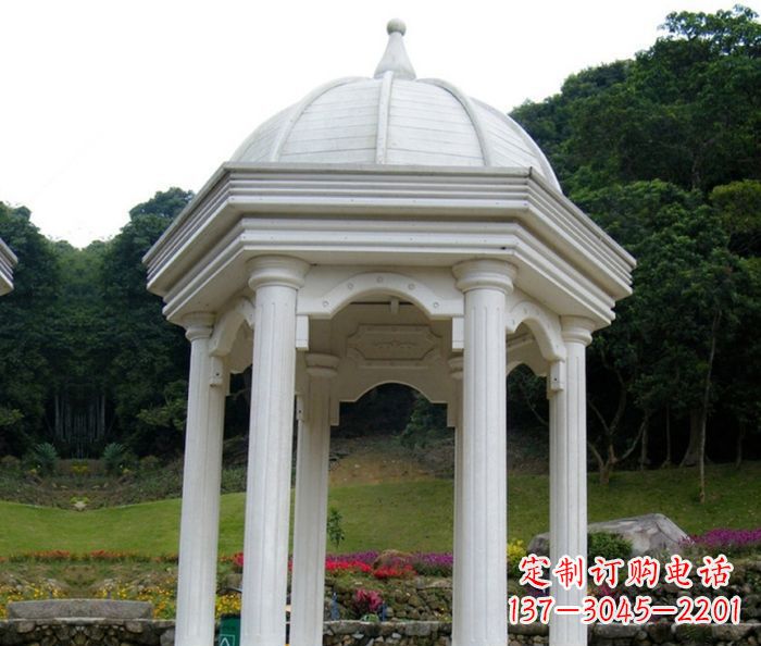 欧式石雕凉亭,清凉悠然 欧式石雕凉亭,清凉悠然