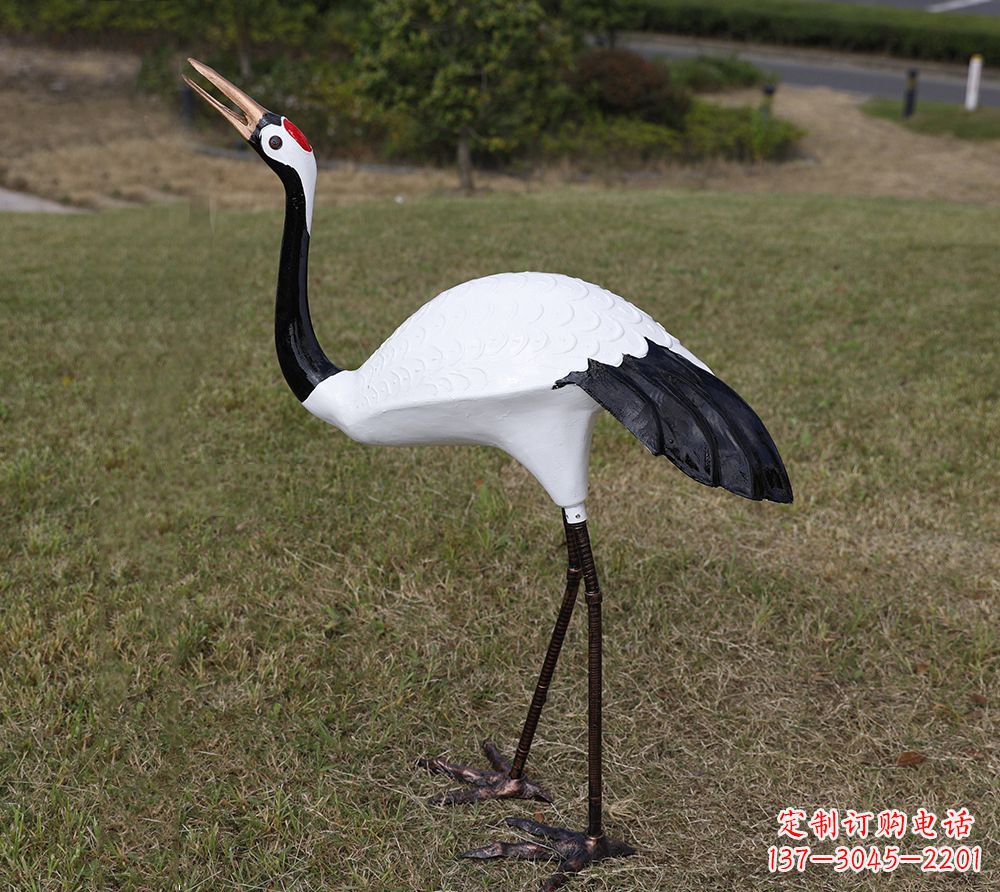 玻璃钢雕塑仙鹤