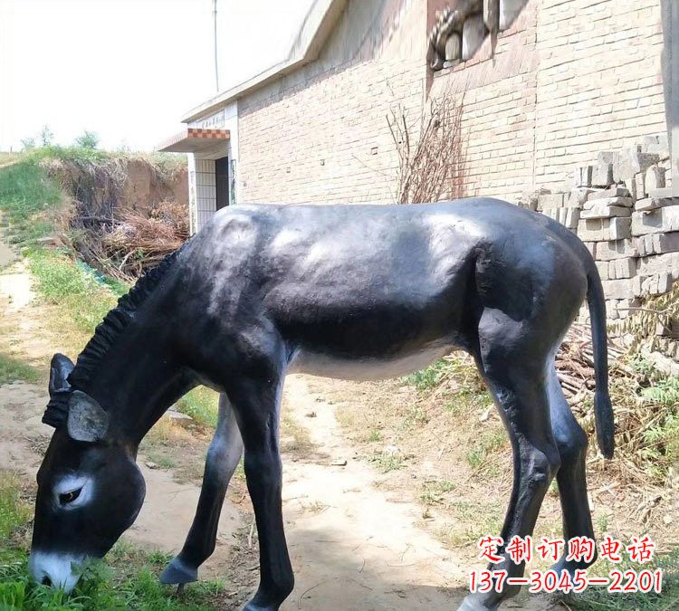 玻璃钢仿真毛驴