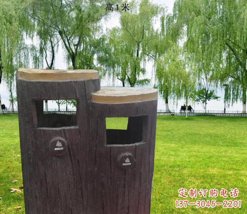 玻璃钢公园垃圾桶