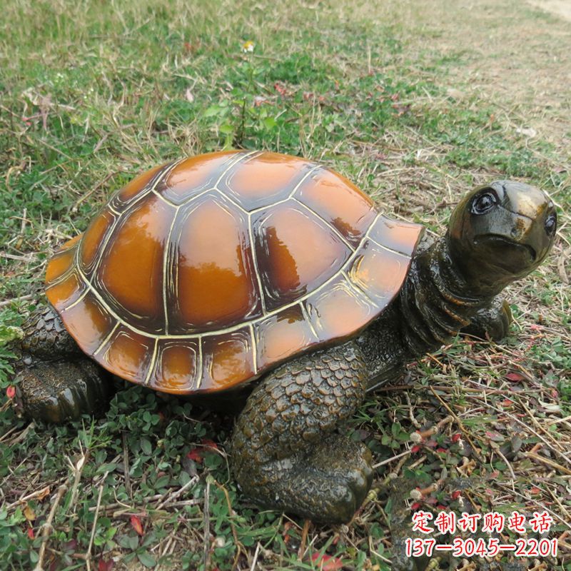 玻璃钢海洋动物乌龟雕塑