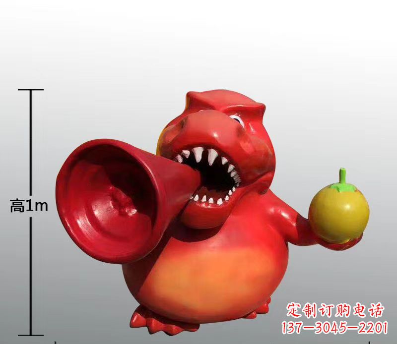 玻璃钢卡通仿真动物雕塑