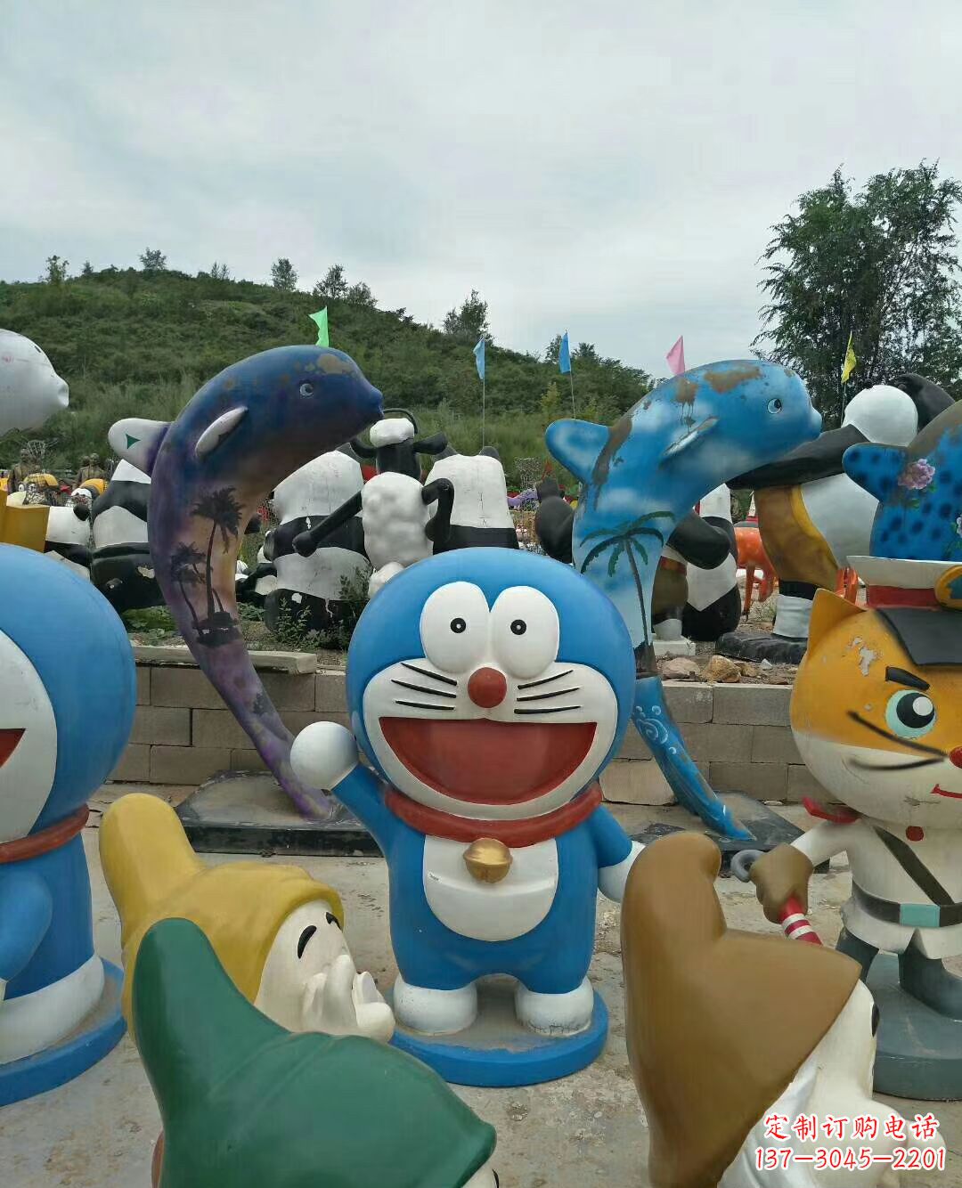 玻璃钢卡通仿真雕塑
