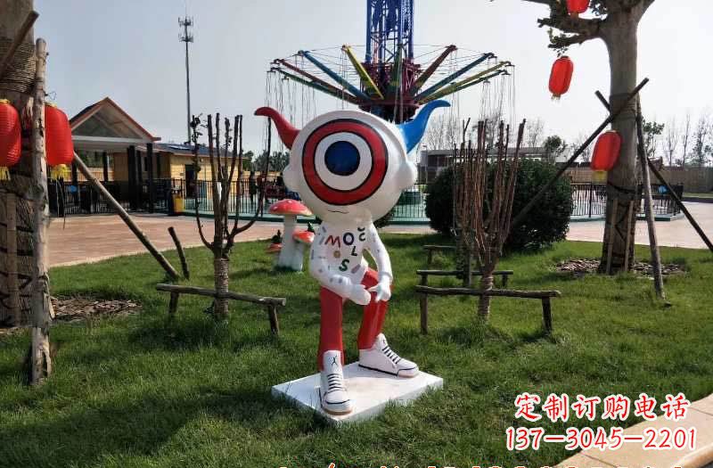 玻璃钢卡通机器人——雕塑艺术的新灵感 玻璃钢卡通机器人——雕塑艺术的新灵感
