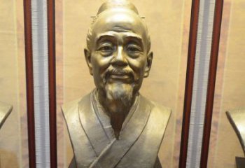 扁鹊医学家铜雕
