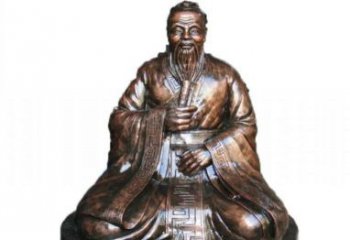 玻璃钢雕刻的伟大孔子