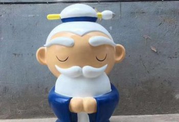 玻璃钢制作的孔子雕塑