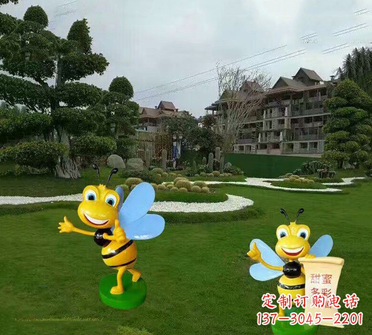 玻璃钢卡通小蜜蜂