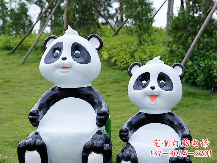 玻璃钢卡通座椅公园景观雕塑