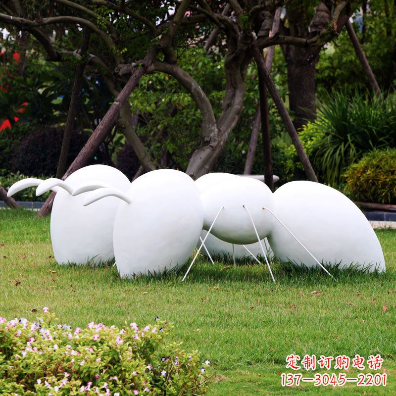 玻璃钢蚂蚁雕塑——一种充满力量的艺术 玻璃钢蚂蚁雕塑——一种充满力量的艺术