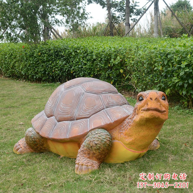 玻璃钢乌龟雕塑