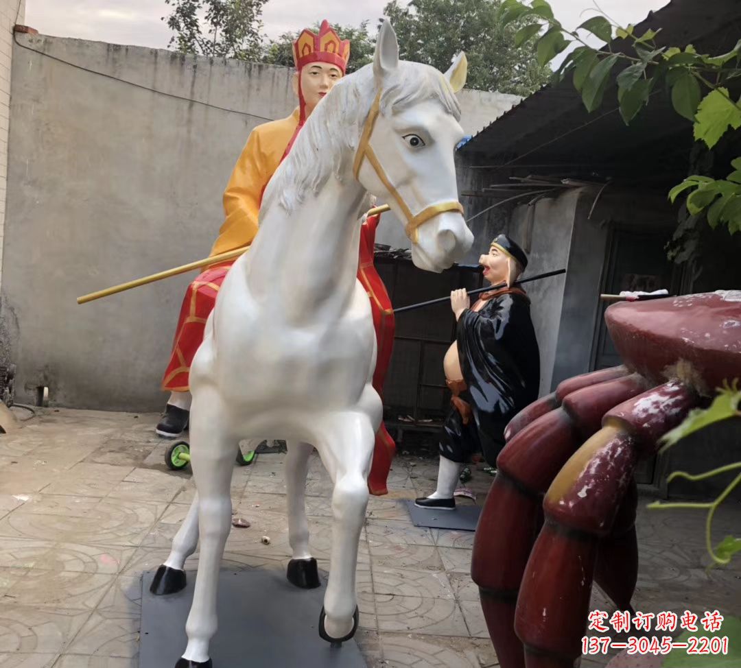 玻璃钢西游记人物雕塑