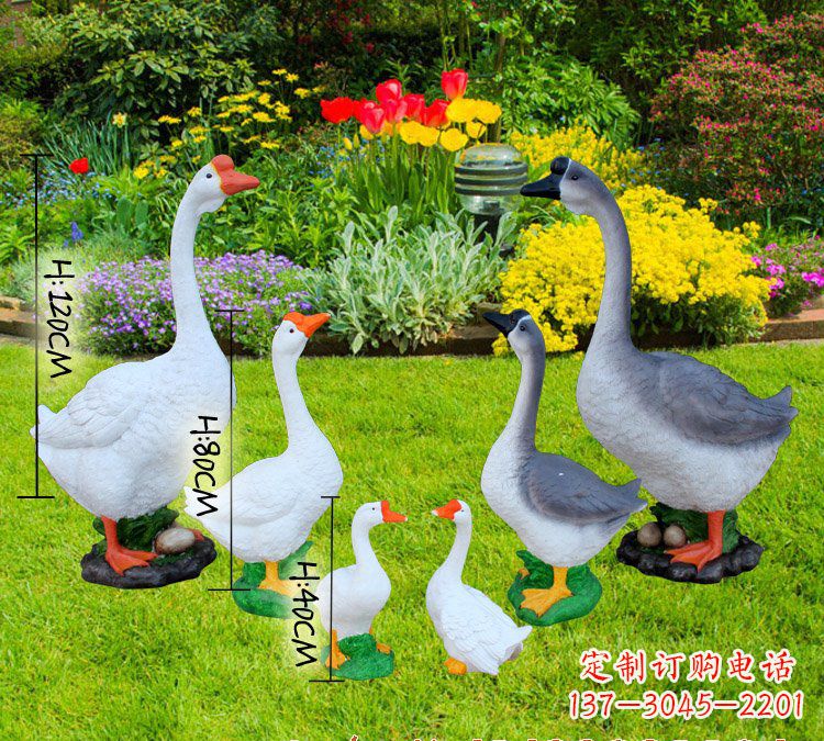 玻璃钢鸭子雕塑