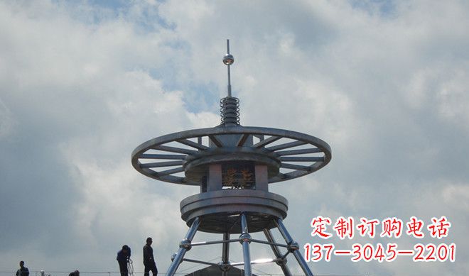 不锈钢避雷针广场景观雕塑