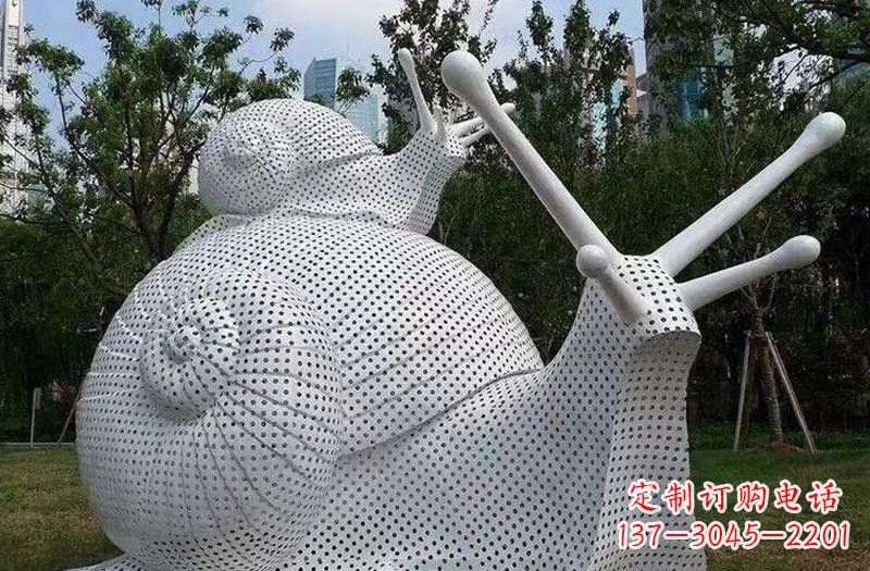 蜗牛雕塑 - 不锈钢/编织/抽象/蜗牛 蜗牛雕塑 - 不锈钢/编织/抽象/蜗牛
