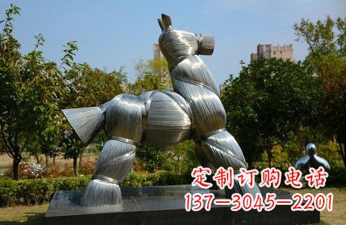 扎马雕塑 - 不锈钢/扎马 扎马雕塑 - 不锈钢/扎马