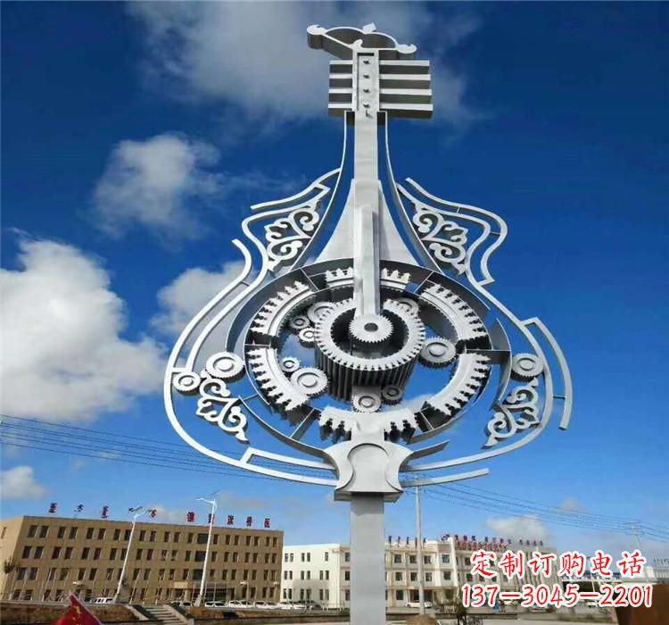 不锈钢城市标志雕塑