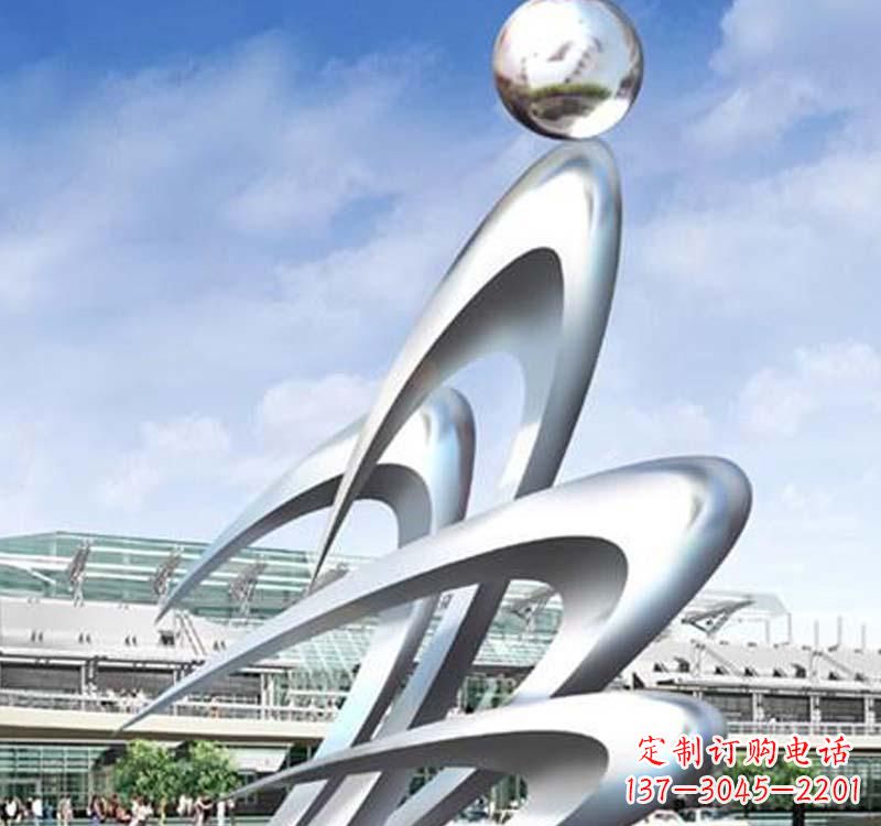 不锈钢城市大型雕塑