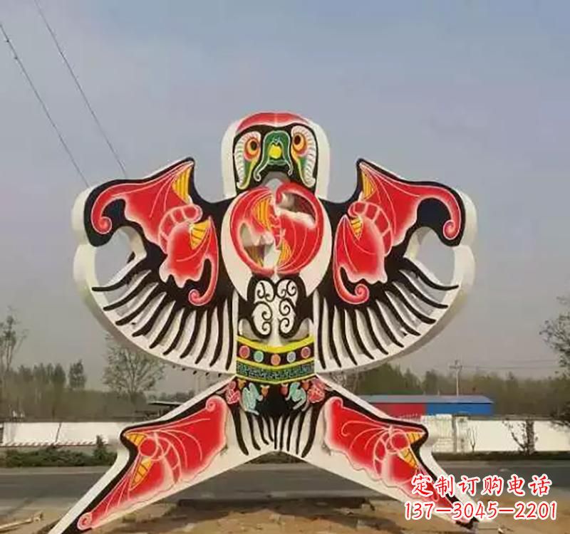 不锈钢城市风筝雕塑