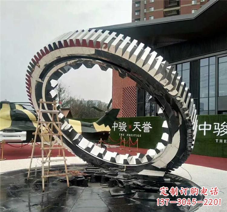 齿轮雕塑 - 不锈钢/齿轮/抽象 齿轮雕塑 - 不锈钢/齿轮/抽象