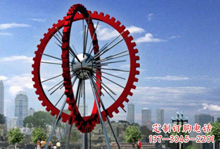 摩天轮雕塑 - 不锈钢/抽象/城市/摩天轮 摩天轮雕塑 - 不锈钢/抽象/城市/摩天轮