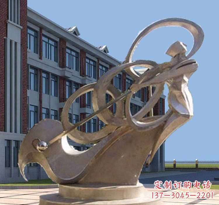 不锈钢制作的高尔夫球雕塑 不锈钢制作的高尔夫球雕塑