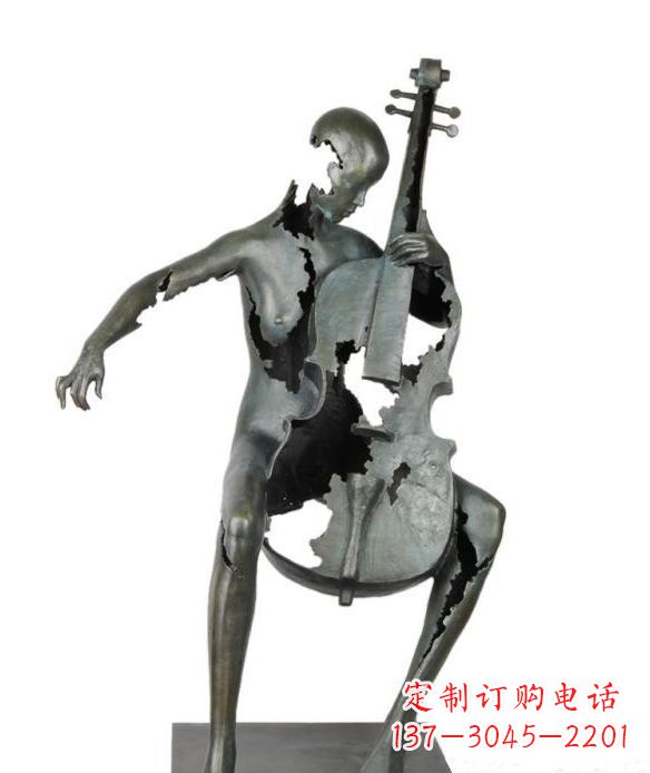 不锈钢/抽象/吉他/人物-不锈钢抽象弹吉他人物雕塑 不锈钢/抽象/吉他/人物-不锈钢抽象弹吉他人物雕塑