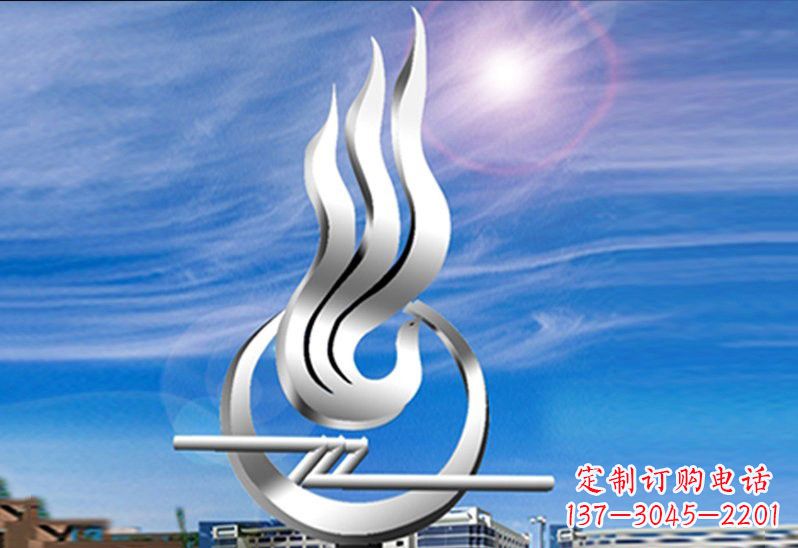 不锈钢抽象凤凰雕塑设计图
